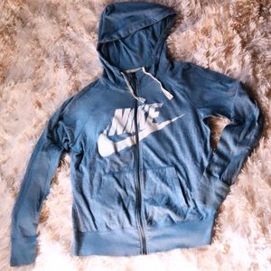 🤸🏻‍♀️Nike blue heather sweats shirt Medium